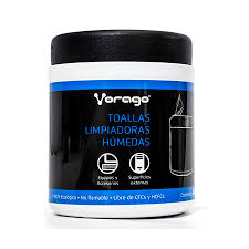 Toallas limpiadoras bote  vorago para pc c/20pzas